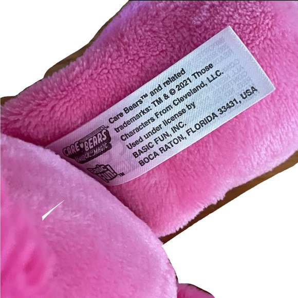 Care Bear Unicorn  Share Bear Unlock The Magic Plush w/Hood (purple/pink) - Picture 3 of 3